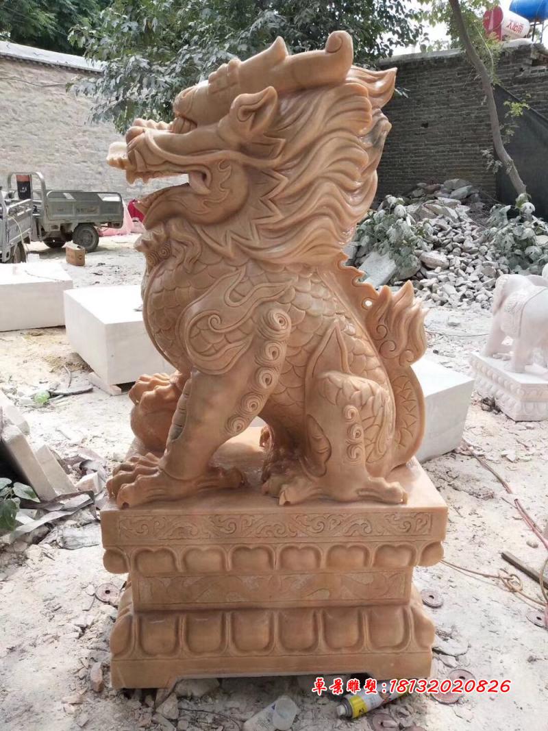 招财麒麟摆件