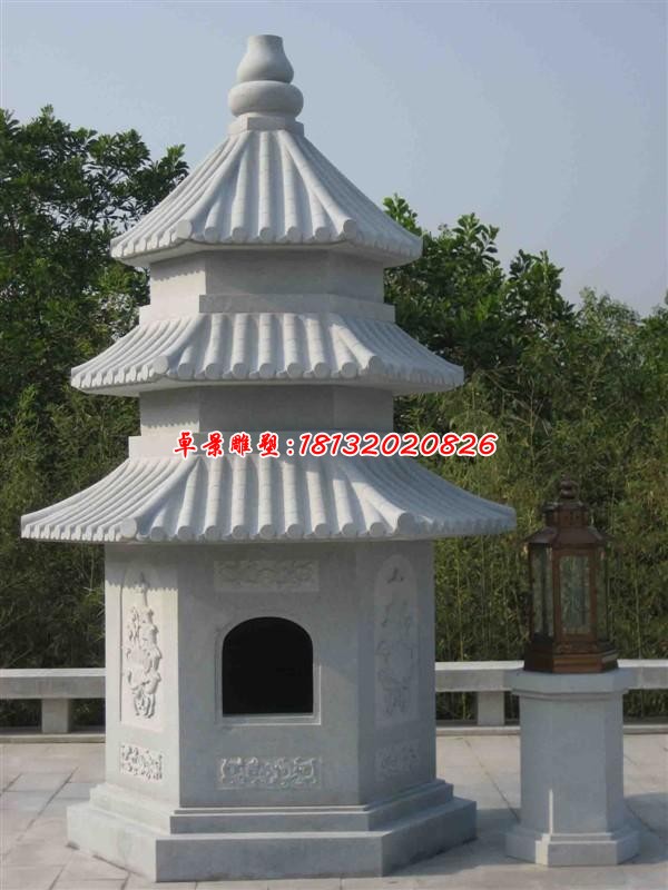 寺庙景观石雕塔