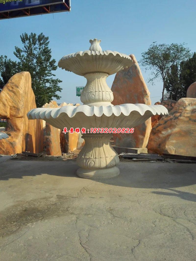 石雕公园大大型喷泉