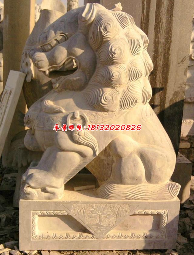 酒店狮子门口摆件