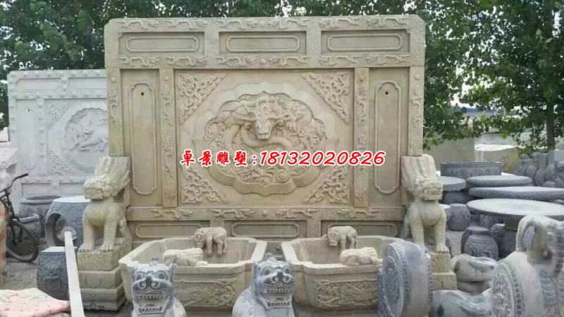 大理石庭院影壁