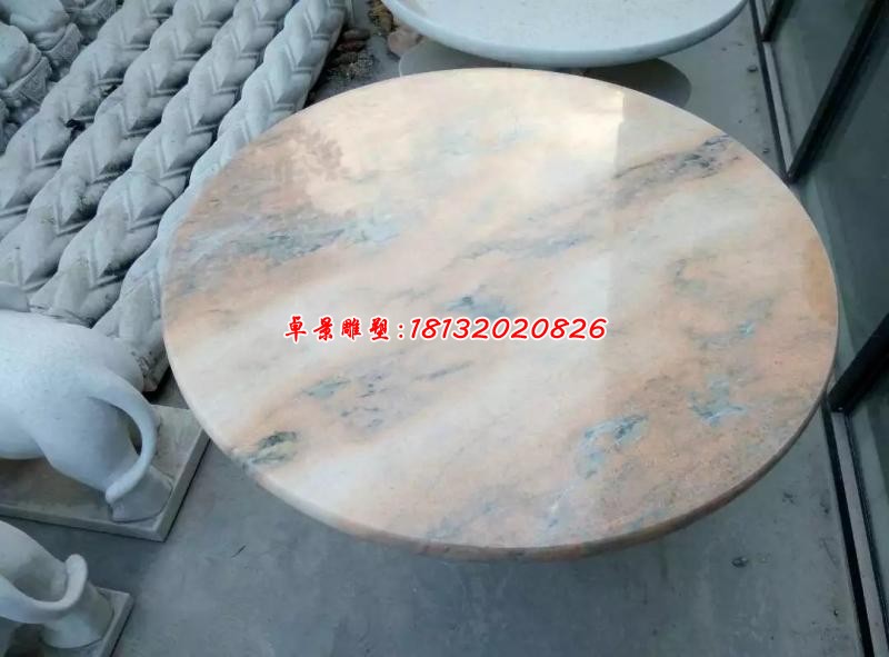 石雕户外景观石桌