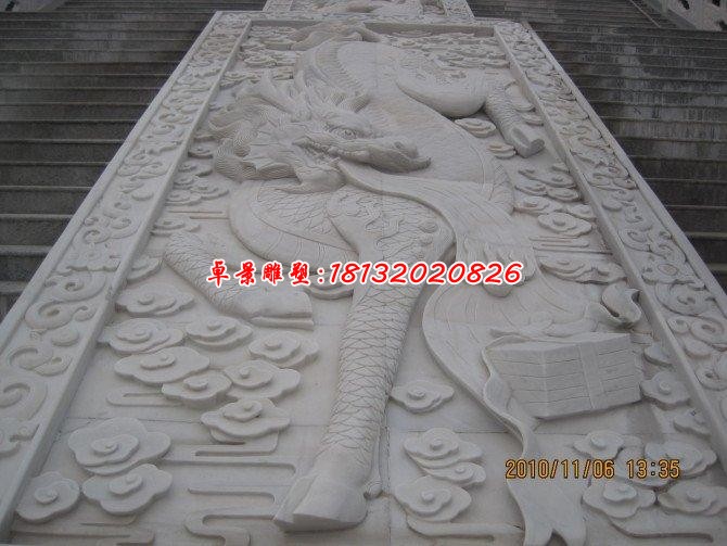 大型龙凤浮雕壁画