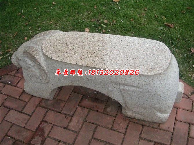 园林动物石凳