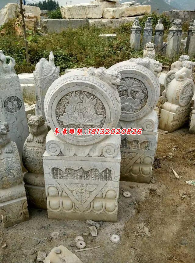 仿古园林景观石墩