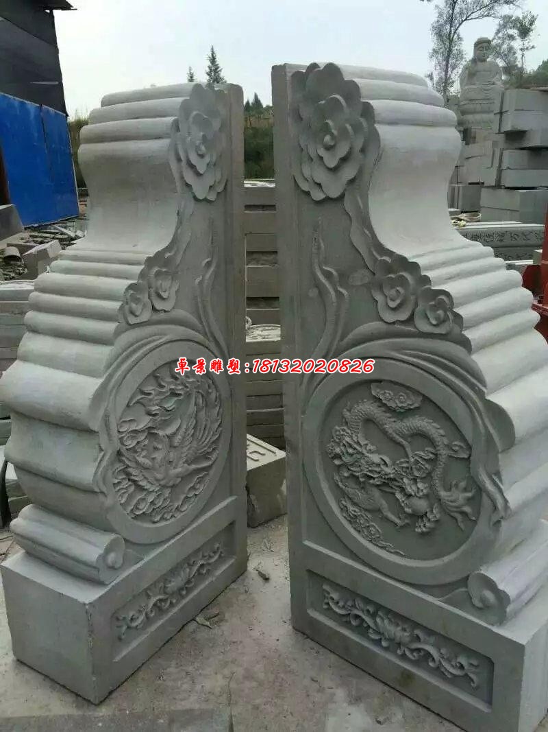 仿古石抱鼓门鼓