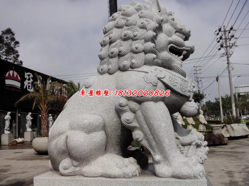 石雕园林狮子