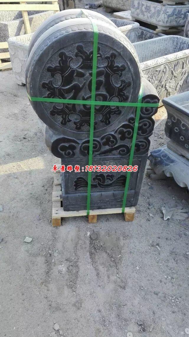 仿古荷花石门墩