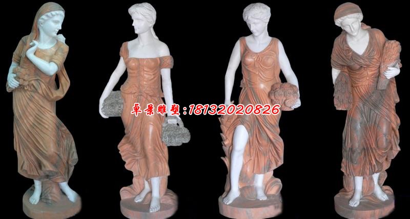 西方人物石雕