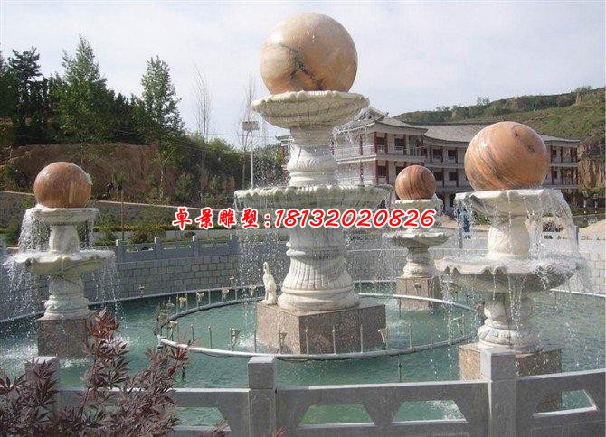 大型景观风水球喷泉
