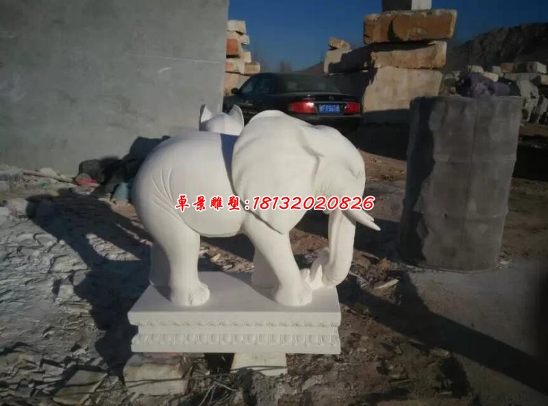 石头动物大象