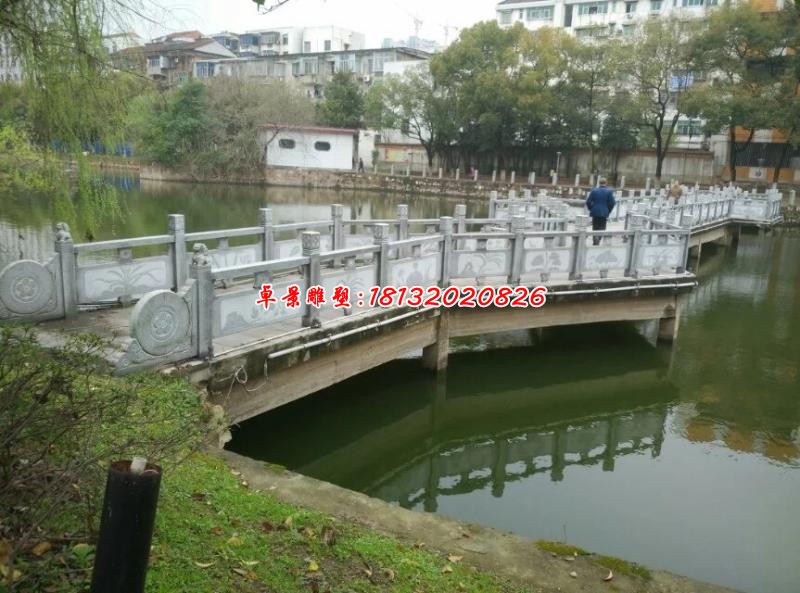 公园栏板石雕