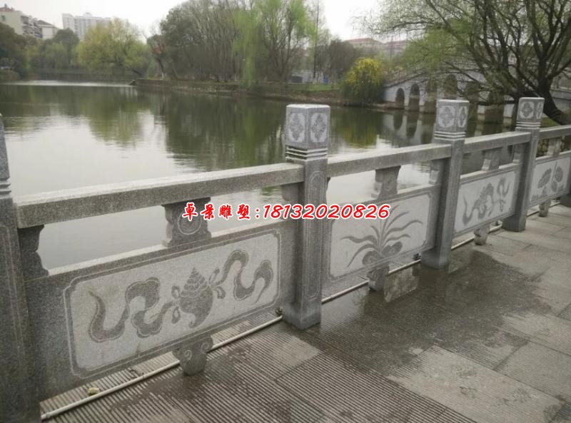 石雕户外景观栏板