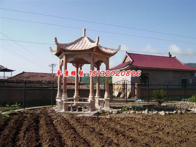 凉亭石雕建筑石雕