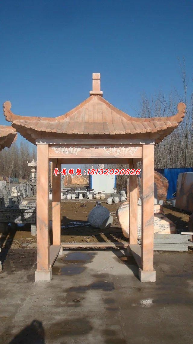 公园景观凉亭石雕