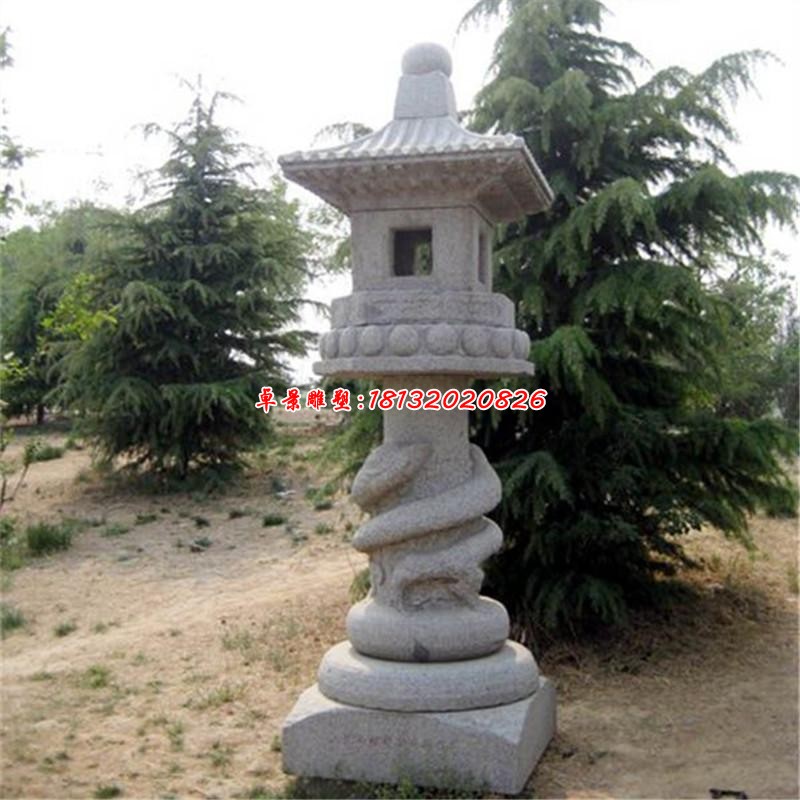 古代景观石灯雕塑