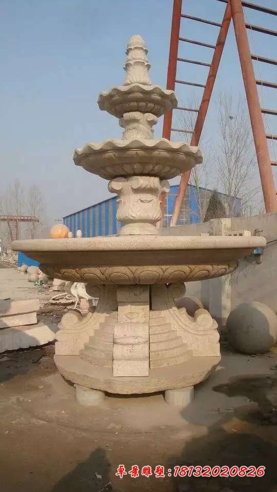 园林景观喷泉石雕