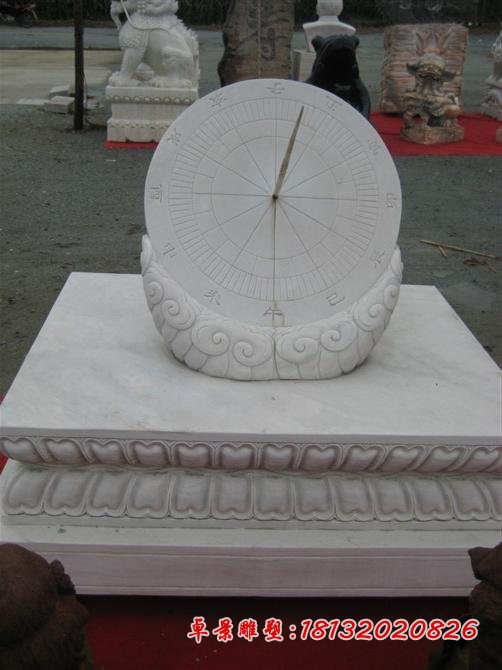 日晷，石雕日晷