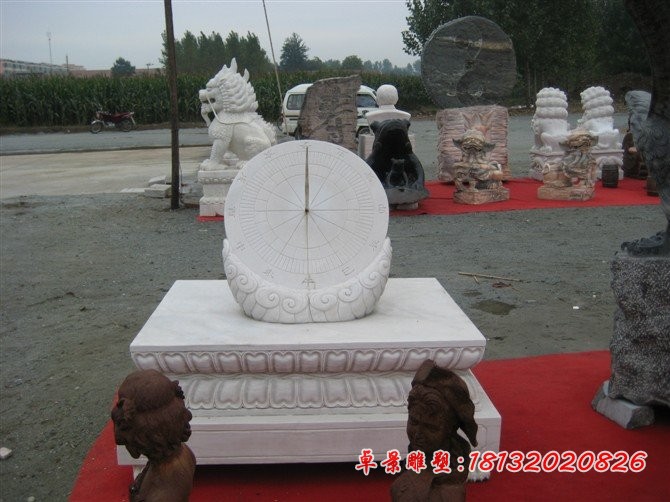 日晷，石雕日晷