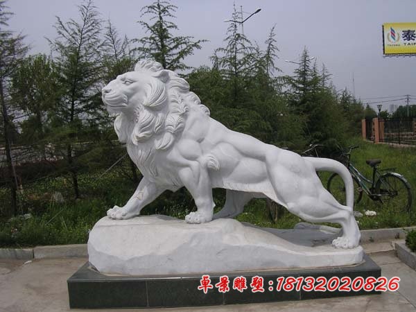 狮子石雕，汇丰狮石雕，西洋狮石雕