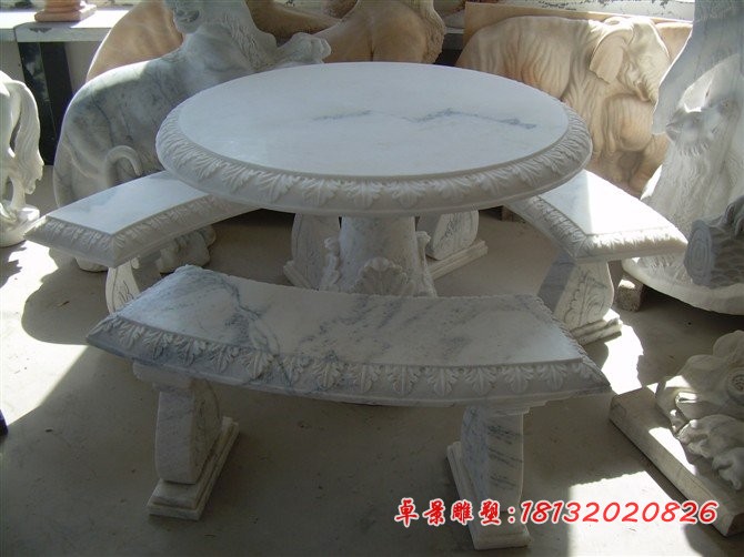 石雕桌凳，石桌椅