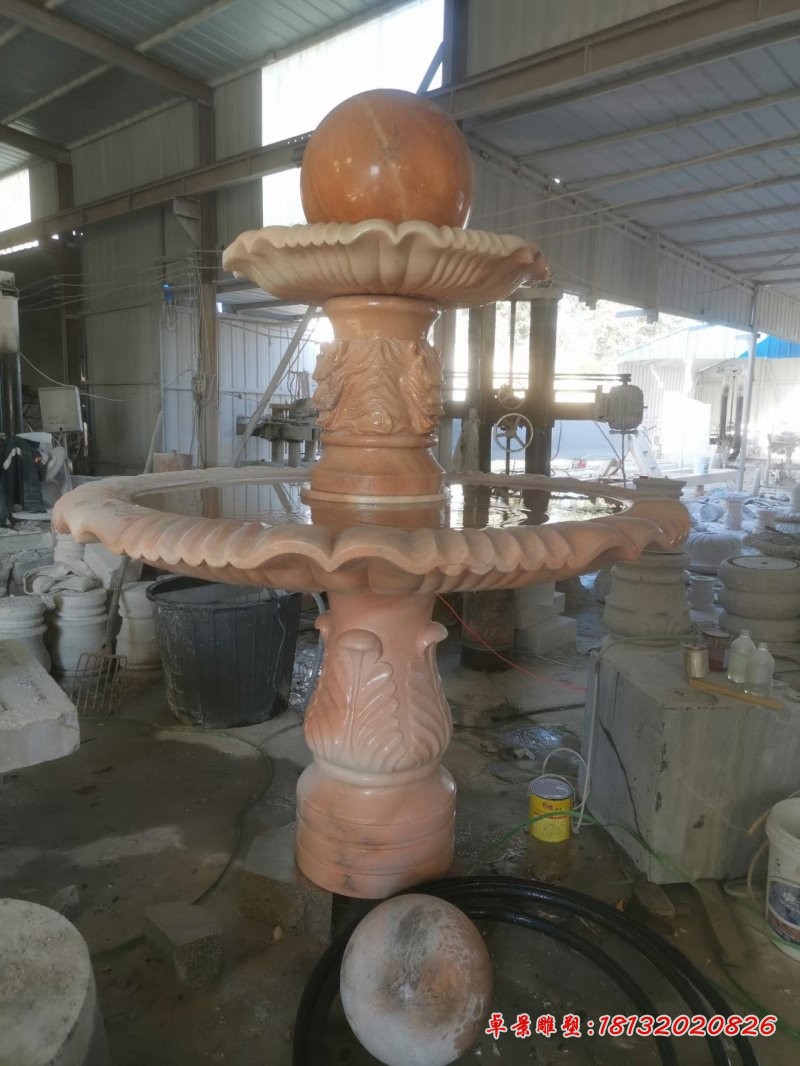 大理石风水球雕塑