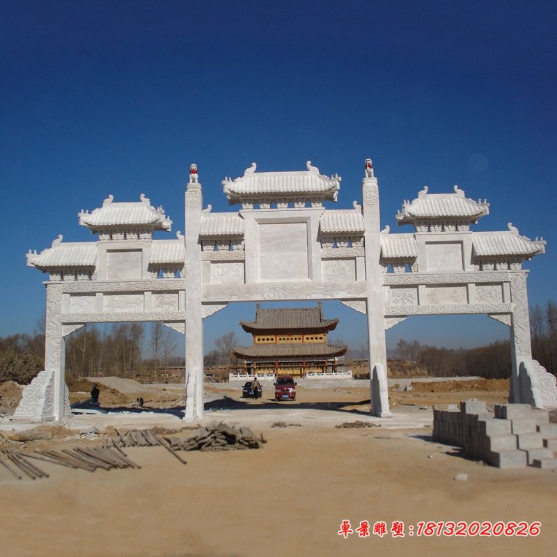大型工程石牌坊
