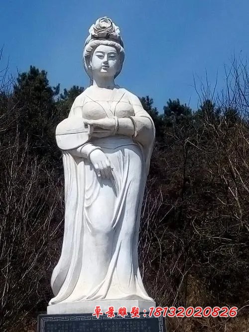 古代四大美人杨贵妃石雕