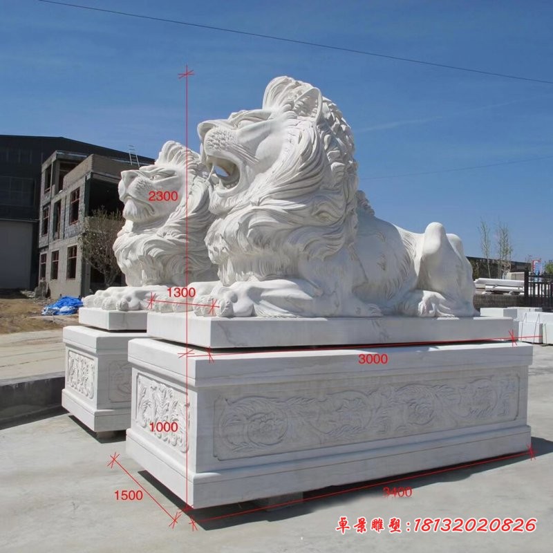 欧式石狮子