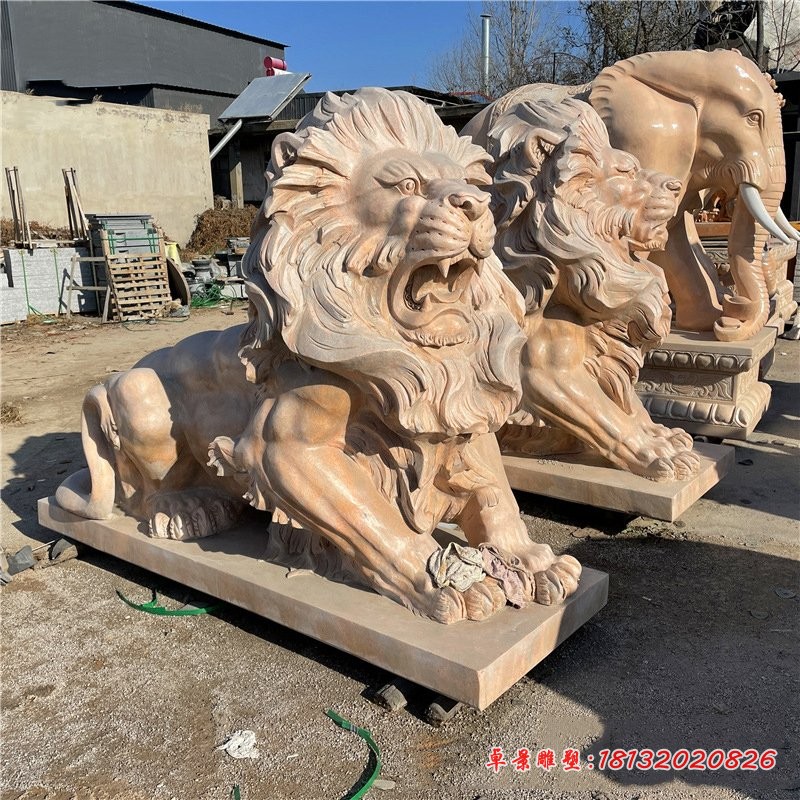 欧式石狮子 