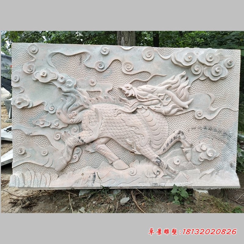 麒麟石浮雕