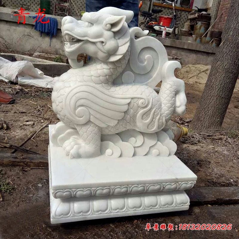 青龙白虎朱雀玄武石雕