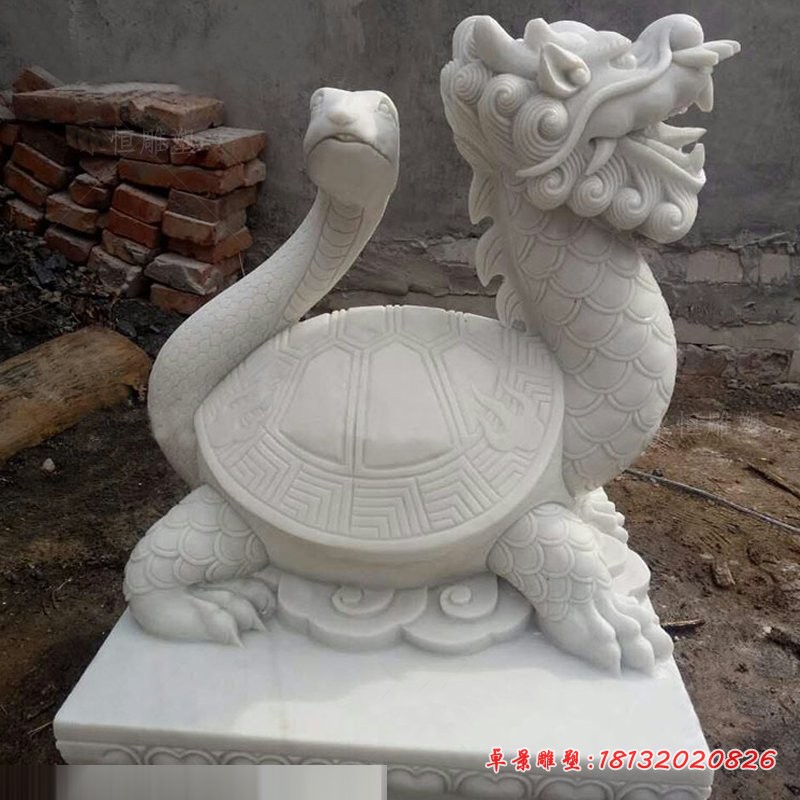 青龙白虎朱雀玄武石雕