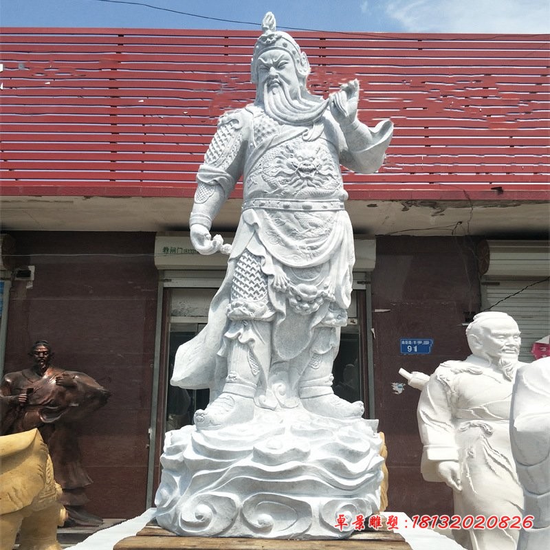 石雕关公
