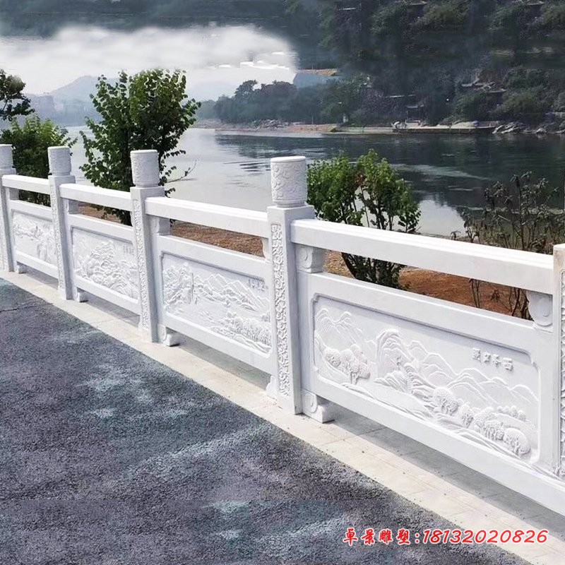 石雕汉白玉栏杆