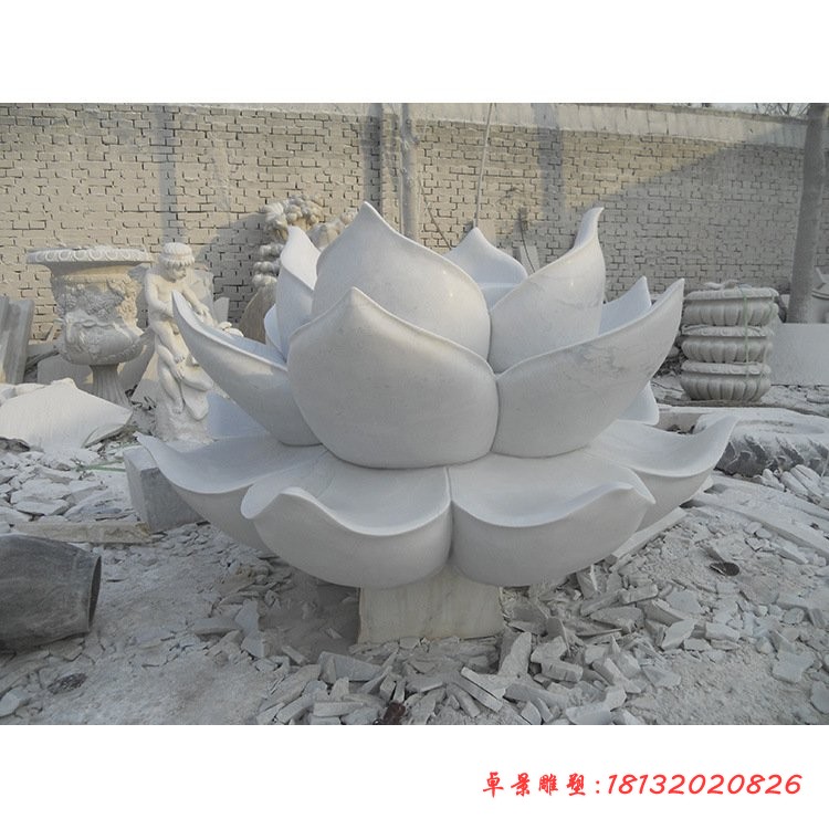石雕莲花