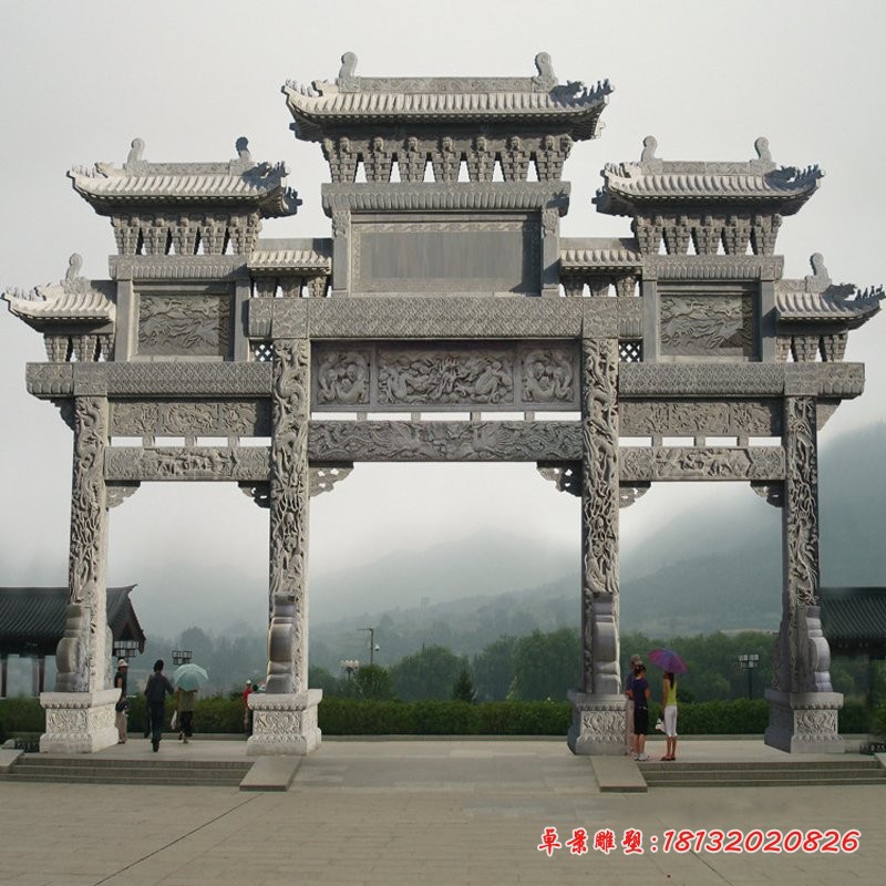 石雕牌楼