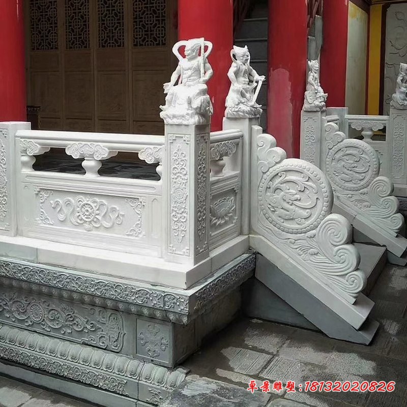 石雕寺庙栏杆