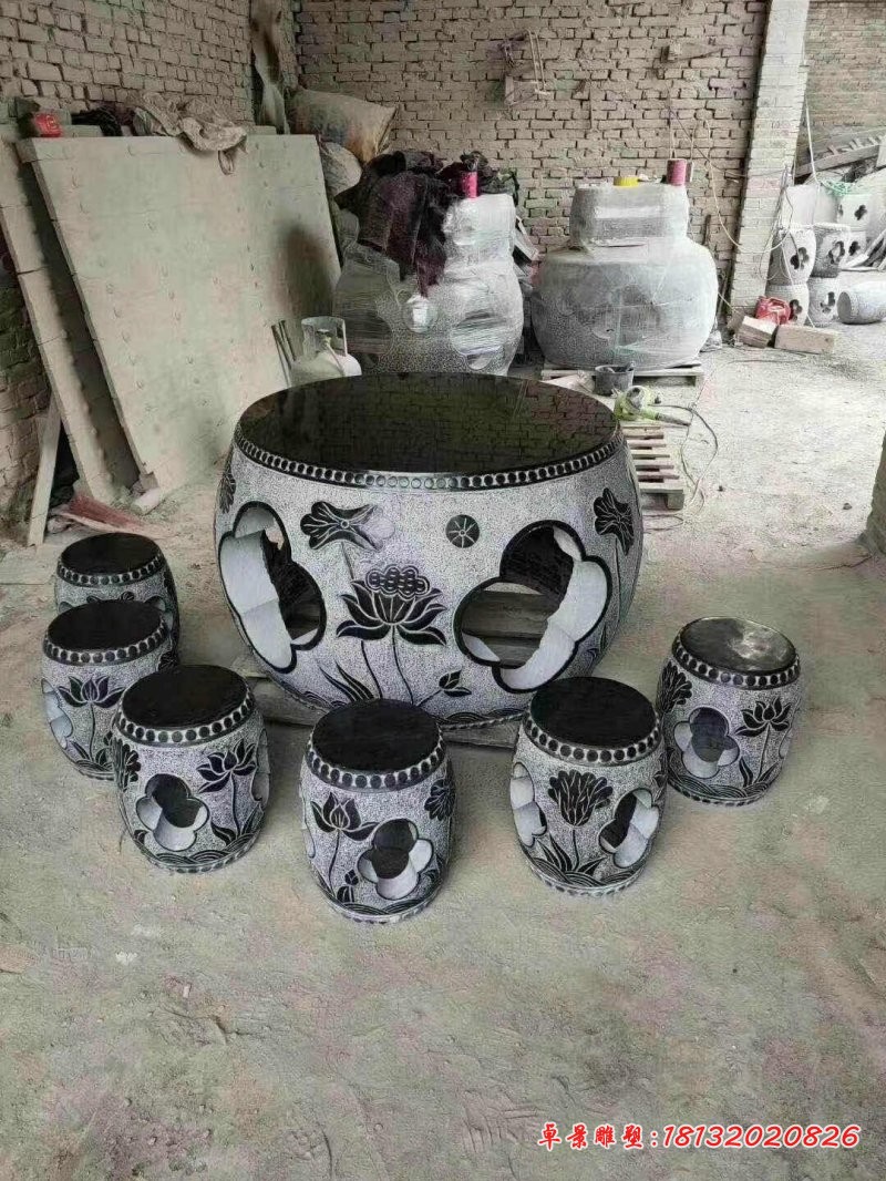 石雕桌凳