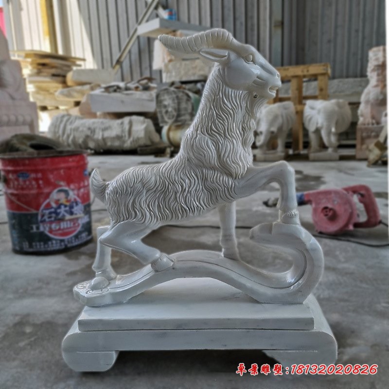 石雕羊