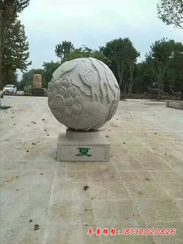 春夏秋冬石雕，公园景观石雕 (4)