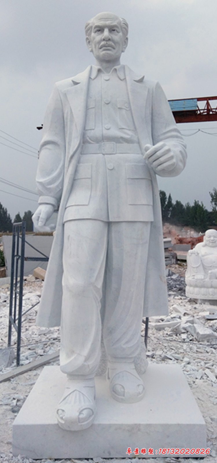 汉白玉白求恩石雕，医院人物石雕
