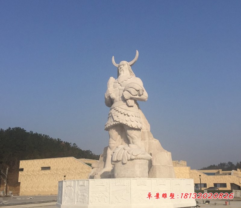 神农石雕，神话人物石雕