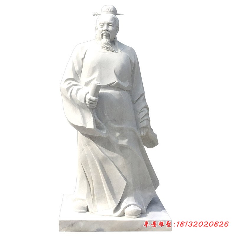 大理石范仲淹雕塑