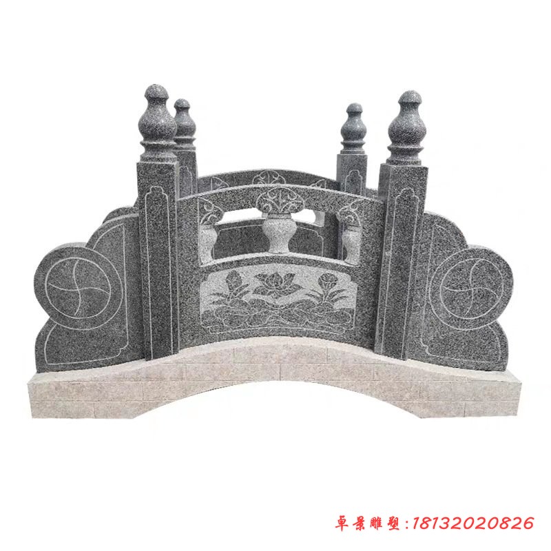 仿古大理石小桥雕塑