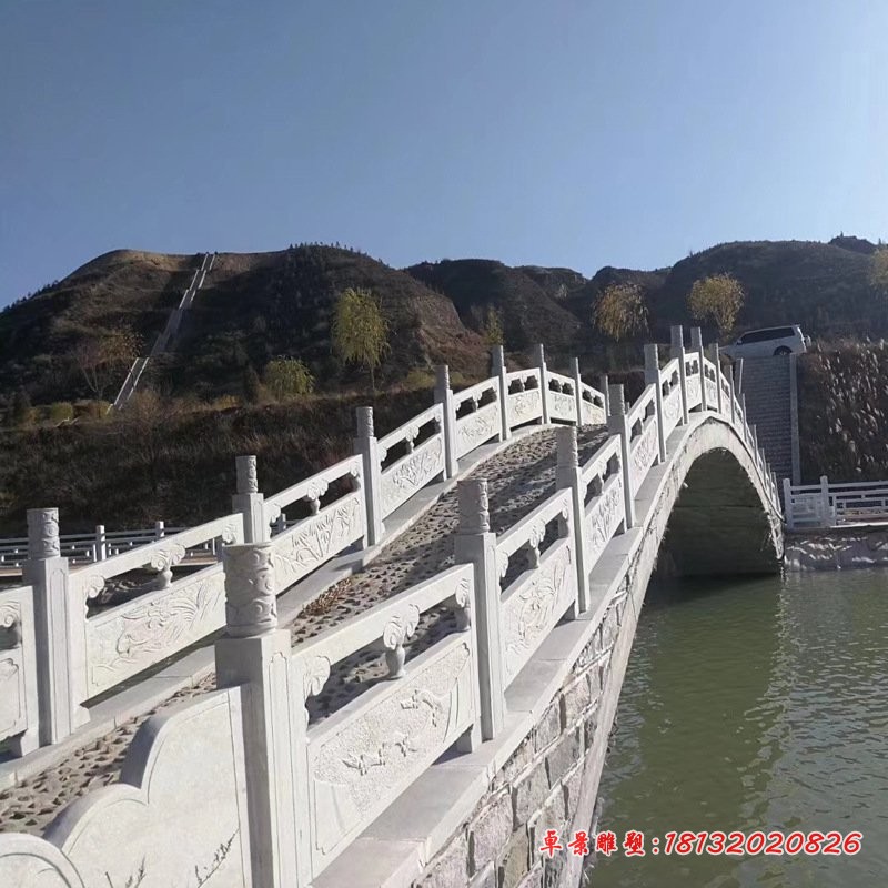 景区大型石拱桥栏板雕塑