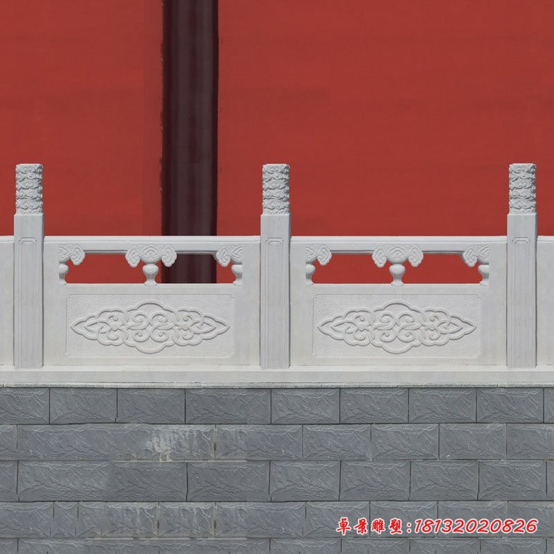 寺庙石栏杆 (4)