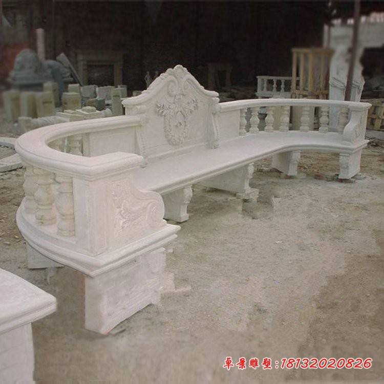 欧式长椅石雕