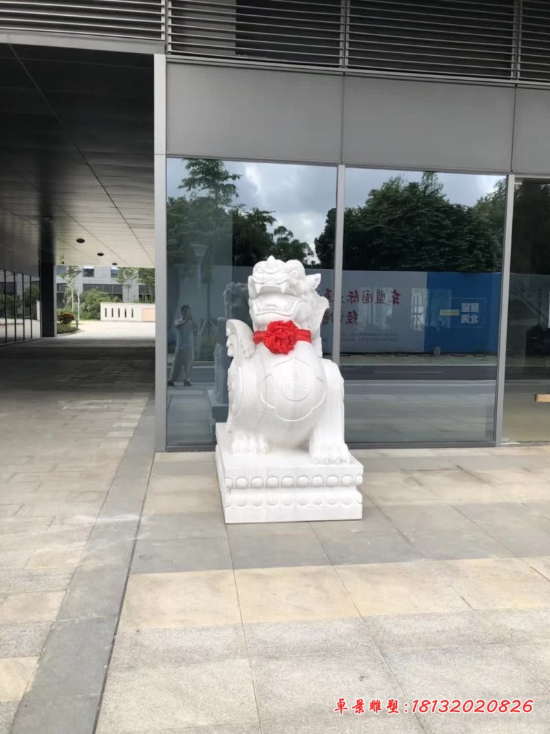 企业门口招财貔貅石雕