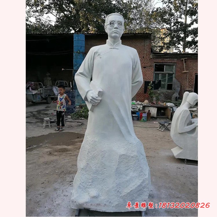 校园名人近代教育家陶行知石雕